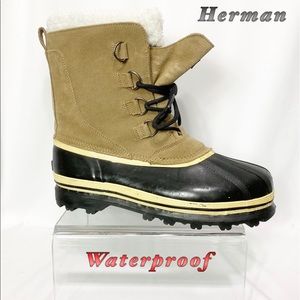 Herman-Waterproof Thinsulate Duckboots Men 12
